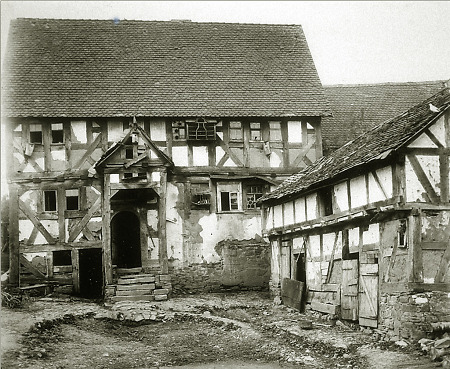 „Roths“ Haus in Kirchvers, vor 1901