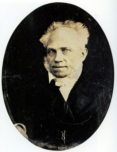 Porträt des Philosophen Arthur Schopenhauer, 1846