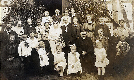 Hochzeit in Wetterburg-Katthagen, 1919