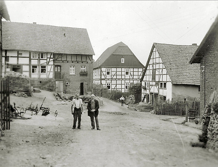 Schmiede in Wetterburg-Katthagen, 1930