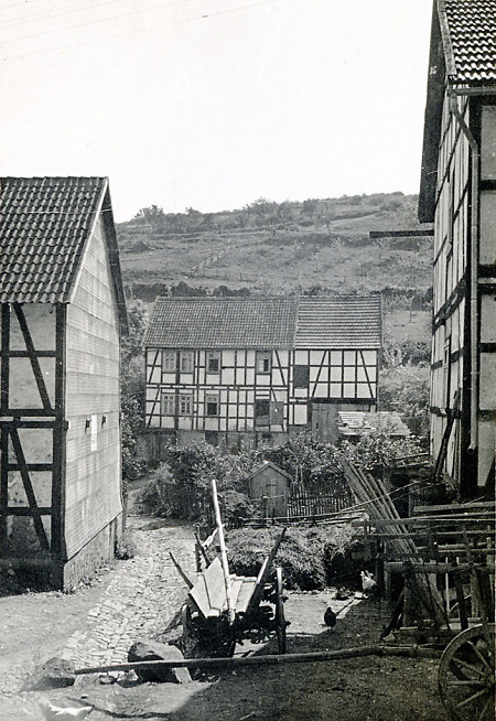 Fachwerk in Rengershausen, 1935