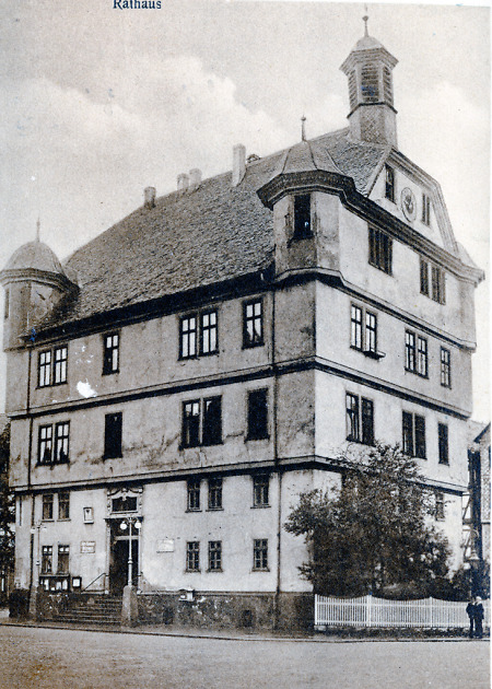 Das Melsunger Rathaus, vor 1928