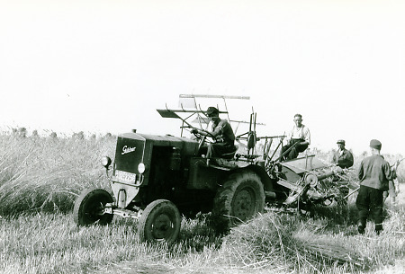 Der erste Traktor in Roth, 1949/1950