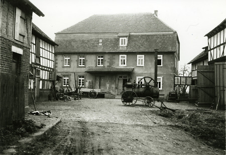 Die Schmaleicher Mühle bei Rauschenberg, 1943