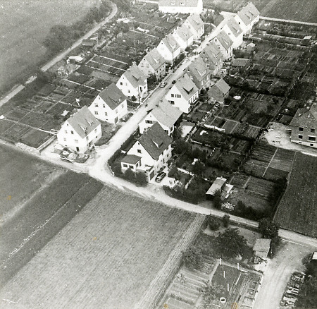 Die Adam-Bieber-Siedlung in Niederaula, 1956