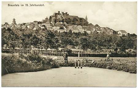 Postkarte von Braunfels, 1915