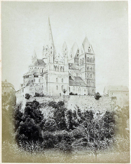 Der Limburger Dom von Norden, um 1868