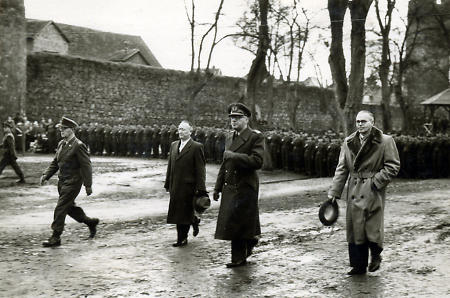 Einzug der Bundeswehr in Fritzlar, 14. Dezember 1956