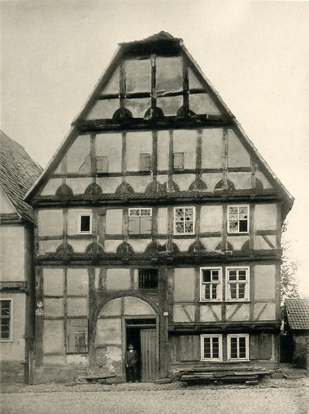 Das Haus Altstadt Nr. 67 in Grebenstein, vor 1890
