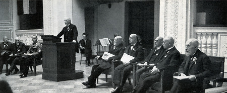 Festsitzung des Vereins für hessische Geschichte in Kassel, 1. September 1934