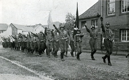 SA-Aufmarsch in Hungen, 1932?