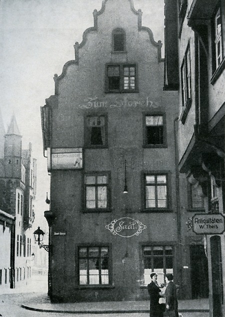 Gründungslokal der NSDAP in Frankfurt am Main, um 1925