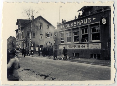Besetzung und Verwüstung des Volkshauses Bensheim, 2. Mai 1933