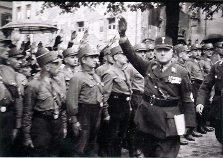 SA-Aufmarsch in Bensheim, 1933-1939