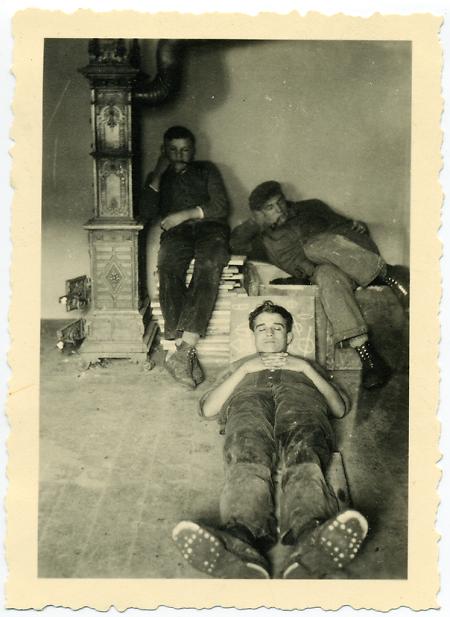 Männer des 1. Nationalen Arbeitslagers in Kurhessen auf Stiftungsgut Neuhöfe, Frühjahr 1932