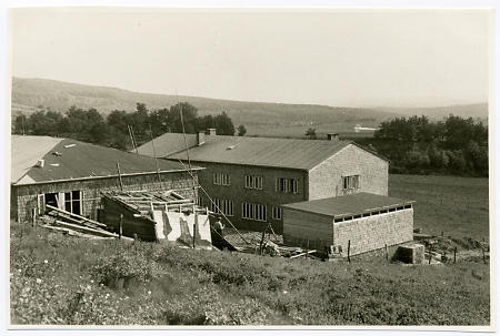 Neuhöfe, Bau der SA-Führerschule, 1933-1934