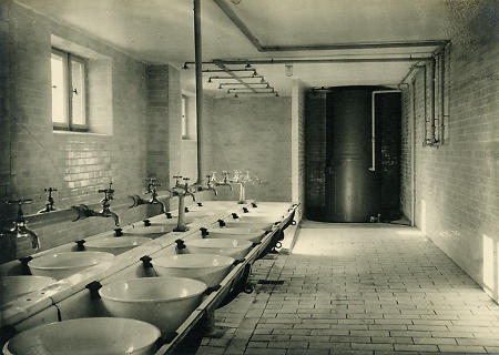 Neuhöfe, S.A.-Führerschule, Waschräume, 1933-1934