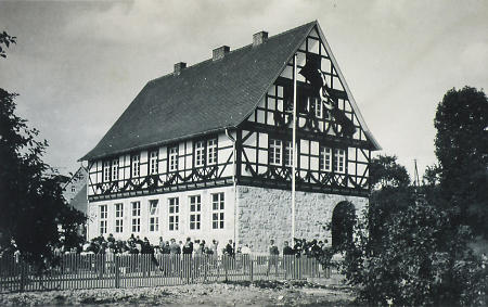 Einweihung der Schule in Dorfitter, 25. Juli 1937