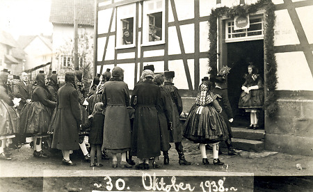 Hochzeit in Schrecksbach, 1938