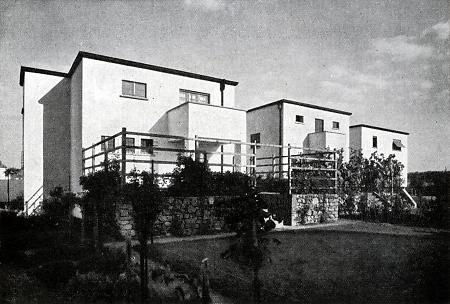 Wohnhäuser an der Schubertstraße, Architekt P. Petermann, 1927