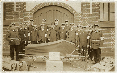 Die Freiwillige Sanitätskolonne des Roten Kreuzes Frankenberg, um 1906