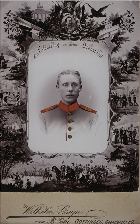 Porträt eines Soldaten, um 1900