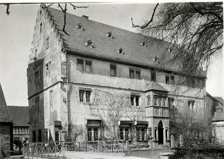 Herrenhaus in Staden, um 1900