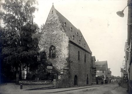 Michaelskapelle in Butzbach, um 1900
