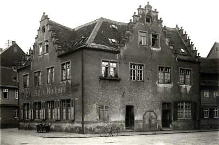 Gasthaus „Zum Alten Rathaus“ in Höchst, um 1900