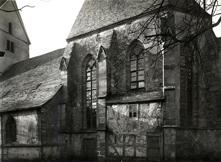 Evangelische Stadtkirche in Homberg (Ohm), um 1900