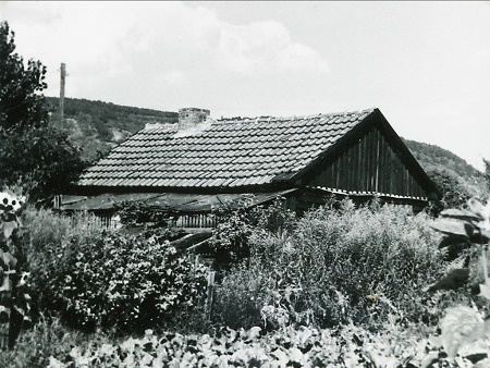 Behelfsheim „An der Weide“ in Gelnhausen, 1950er Jahre