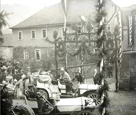 Kaiser Wilhelm II. in Gelnhausen, 1906