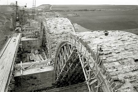 Bau der Autobahnbrücke bei Limburg 1937-1939 (31), 1938-1939