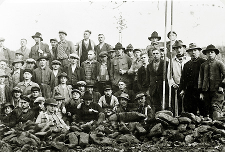 Freiwilliger Arbeitsdienst in der Fortbach bei Hachborn, 1932