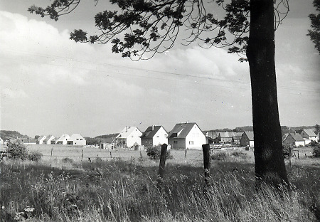 Neubaugebiet in Mademühlen im Dillkreis, um 1960