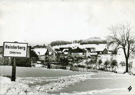 Heisterberg im Winter, um 1960