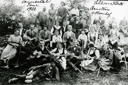 Ausflugstour des Wandervereins Weilburg ins Jammertal, 1922