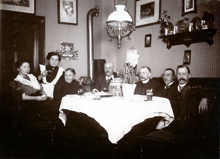 Geburtstagsfeier in Weilburg am 24. März 1914, undatiert