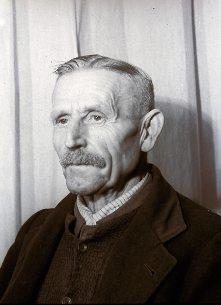 Älterer Mann aus Bauerbach, 1950