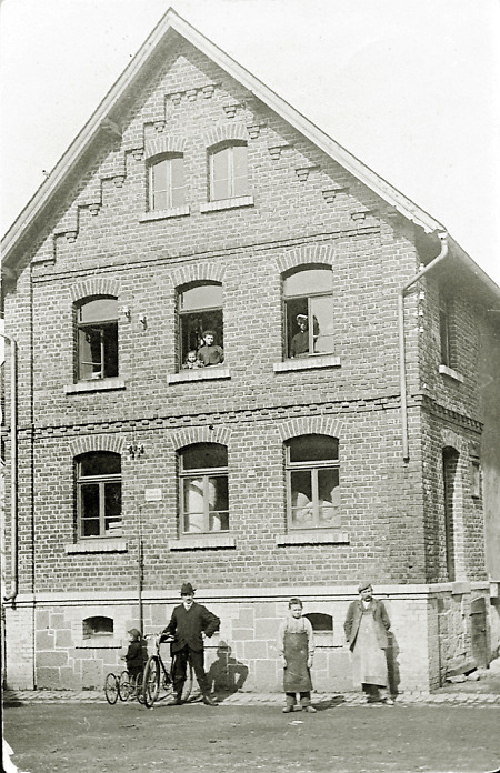 Der ehemalige Konsum in Burkhardsfelden, 1912