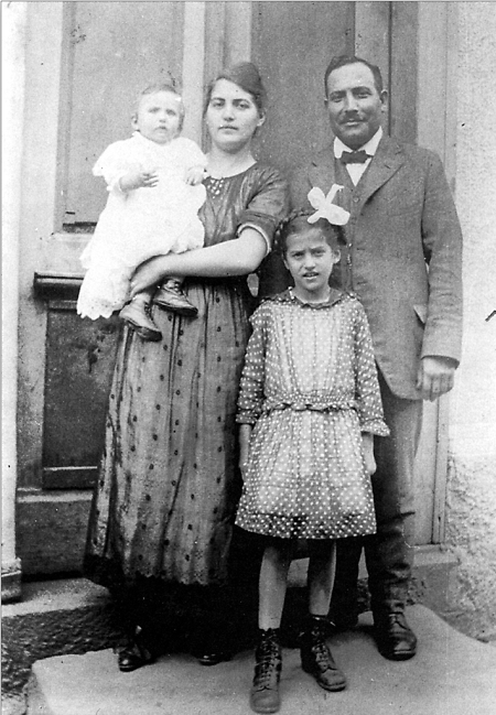 Jüdische Familie aus Reiskirchen, um 1920