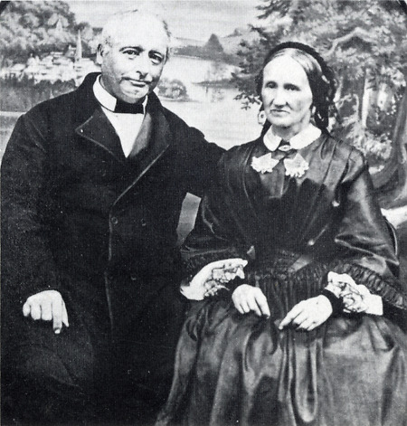 Herborner Arzt mit seiner Ehefrau, vor 1877