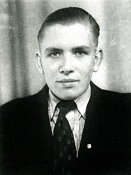 Der niederländische Zwangsarbeiter Adrian van Deutekom, 1943