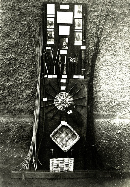 Werkzeug eines Korbmachers aus Nieder-Modau, 1908
