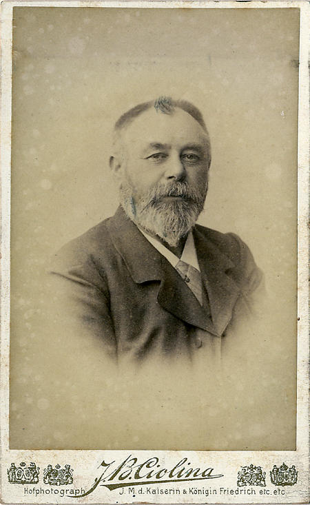 Porträt eines Mannes aus Bornheim, um 1890