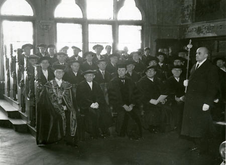 Feier anlässlich des 400-jährigen Universitätsjubiläums in Marburg, 30. Juni 1927