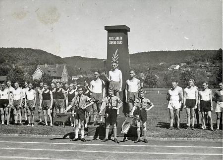 Sportveranstaltung in Marburg, 1933-1945