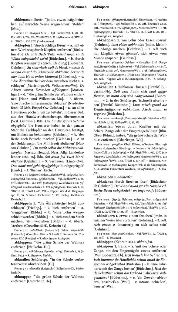 Page View: Volume 1, Columns 63–64