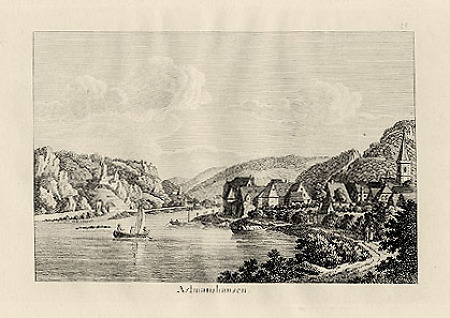 Ansicht von Assmannshausen, 1835