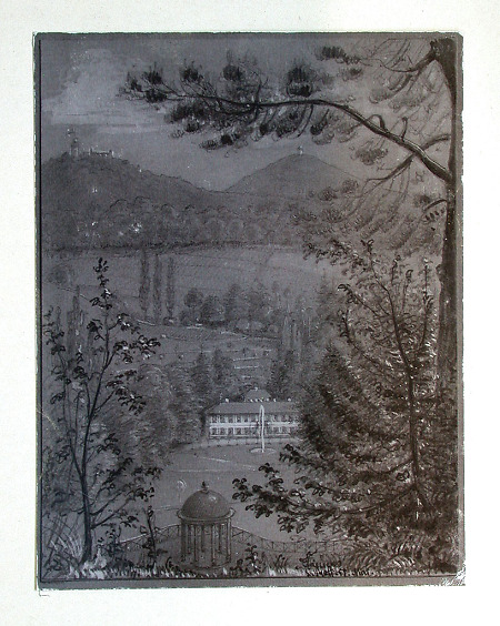 Ansicht des Auerbacher Fürstenlagers, 1855